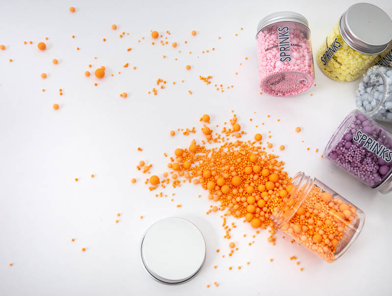PASTEL PEACH BUBBLE BUBBLE (65g) Sprinkles - by Sprinks
