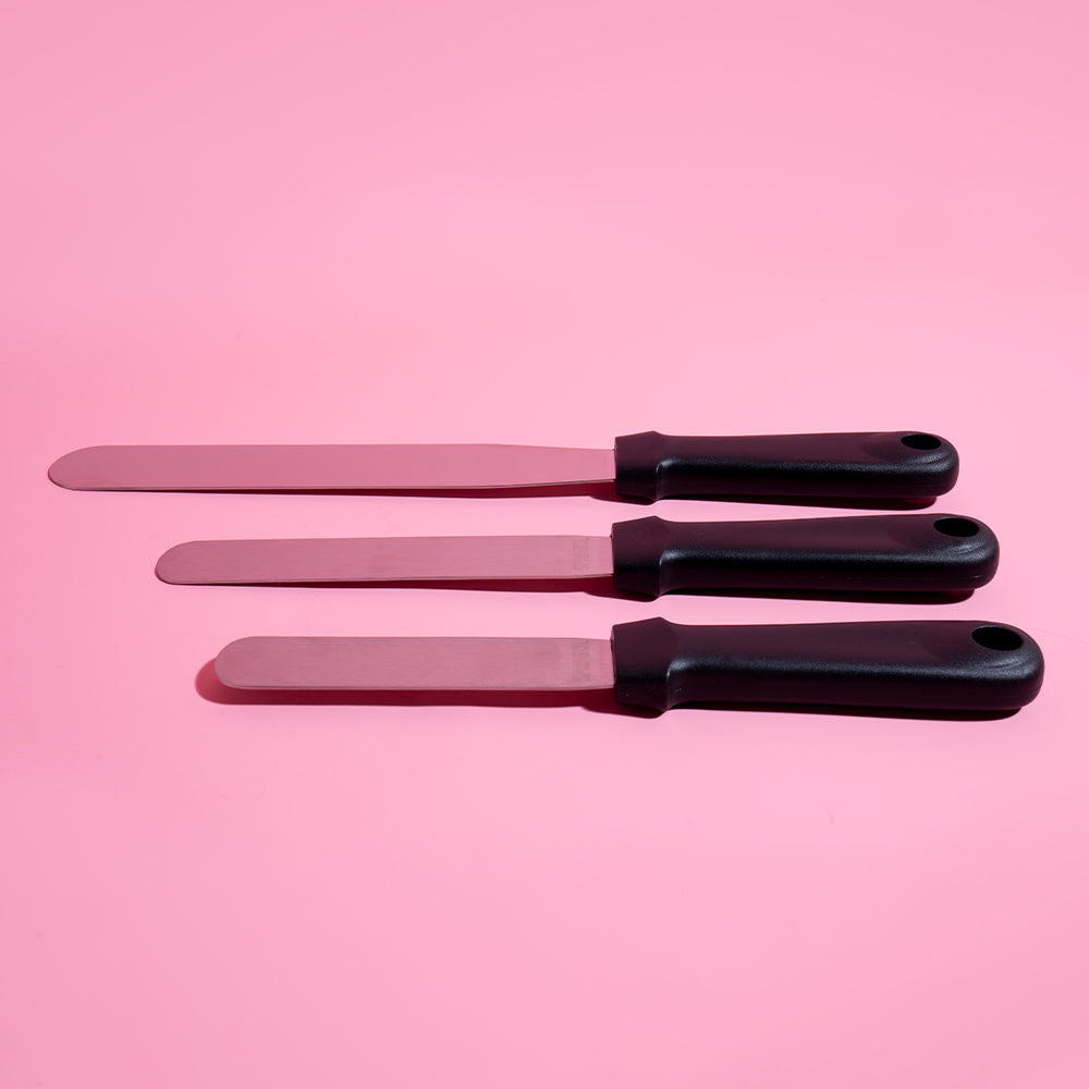 SPRINKS Stainless Steel STRAIGHT Spatula - 6" / 15cm
