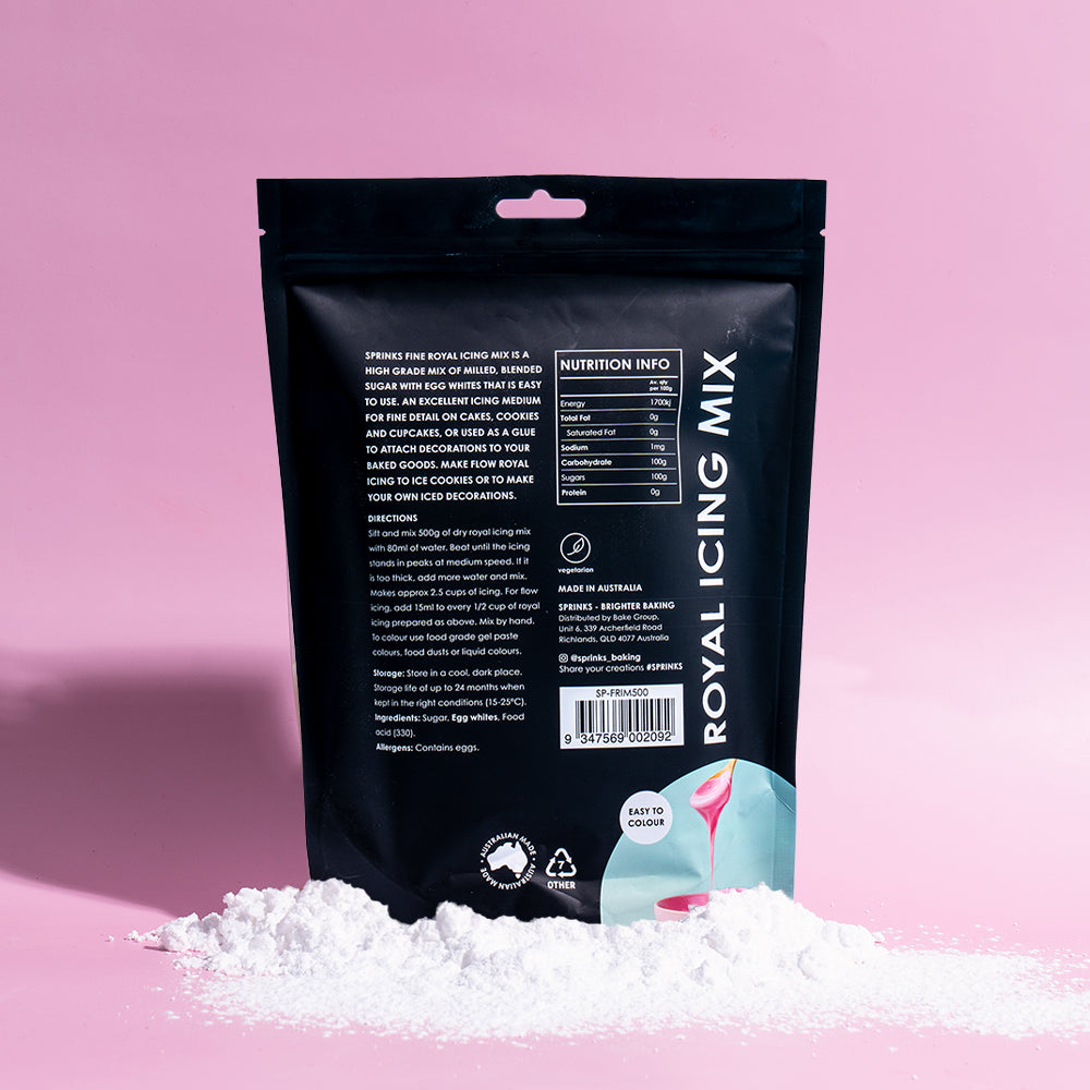SPRINKS Baking Essentials - Royal Icing Mix (500g)**