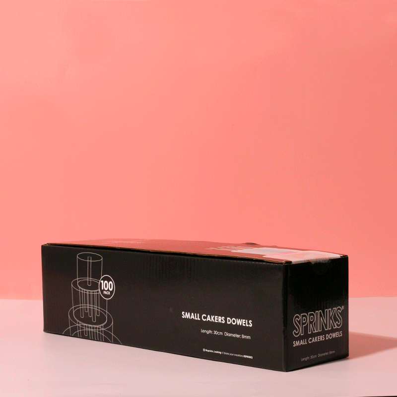 SMALL Opaque Cake Dowels (Box of 100) - by Sprinks