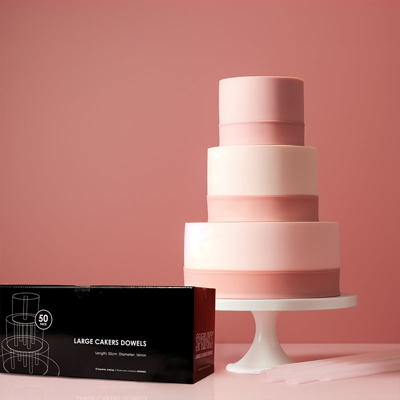 LARGE Opaque Cake Dowels (Box of 50) - by Sprinks