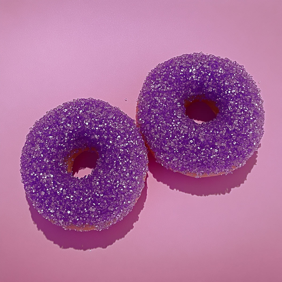 500g FUCHSIA PURPLE Sanding Sugar - by Sprinks