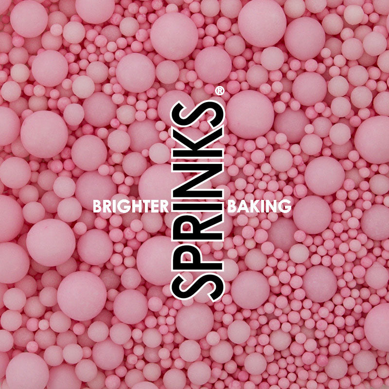 PASTEL PINK BUBBLE BUBBLE (75g) Sprinkles - by Sprinks