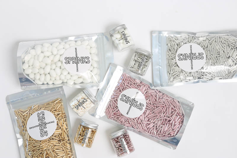 500g SILVER Rods - by Sprinks