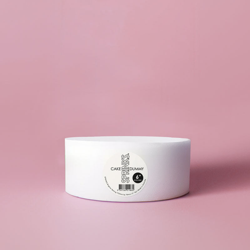 Cake Dummy - ROUND 6" x 3" High