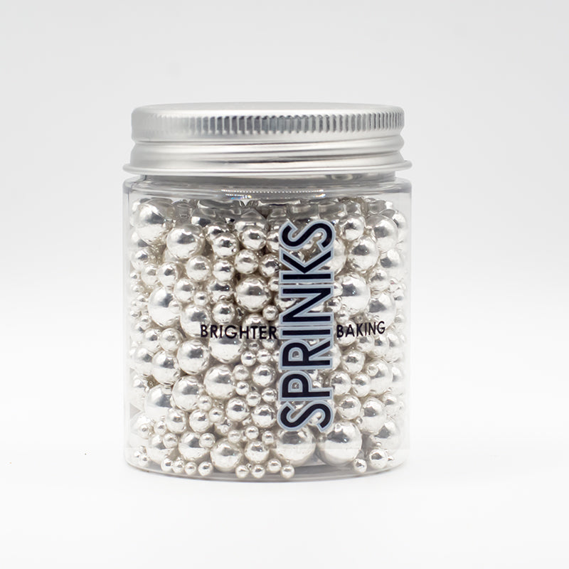 SILVER BUBBLE BUBBLE (75g) Sprinkles - by Sprinks