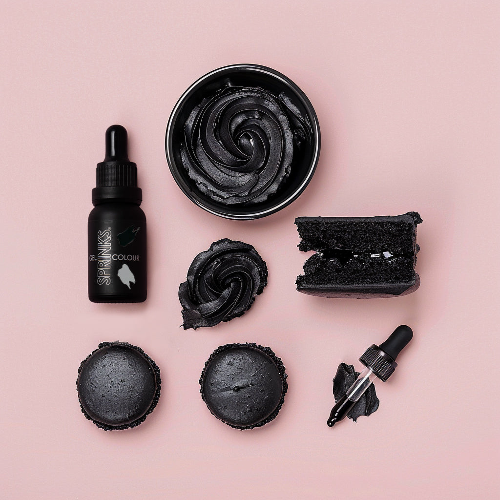 Sprinks BLACK Gel Colour (15ml)**