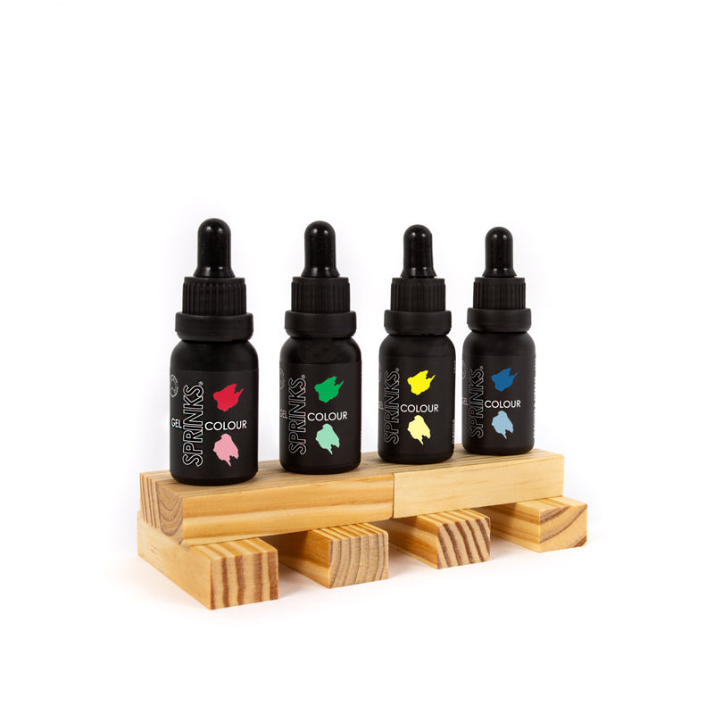 Sprinks Gel Colour 4-Pack - BASICS COLLECTION**
