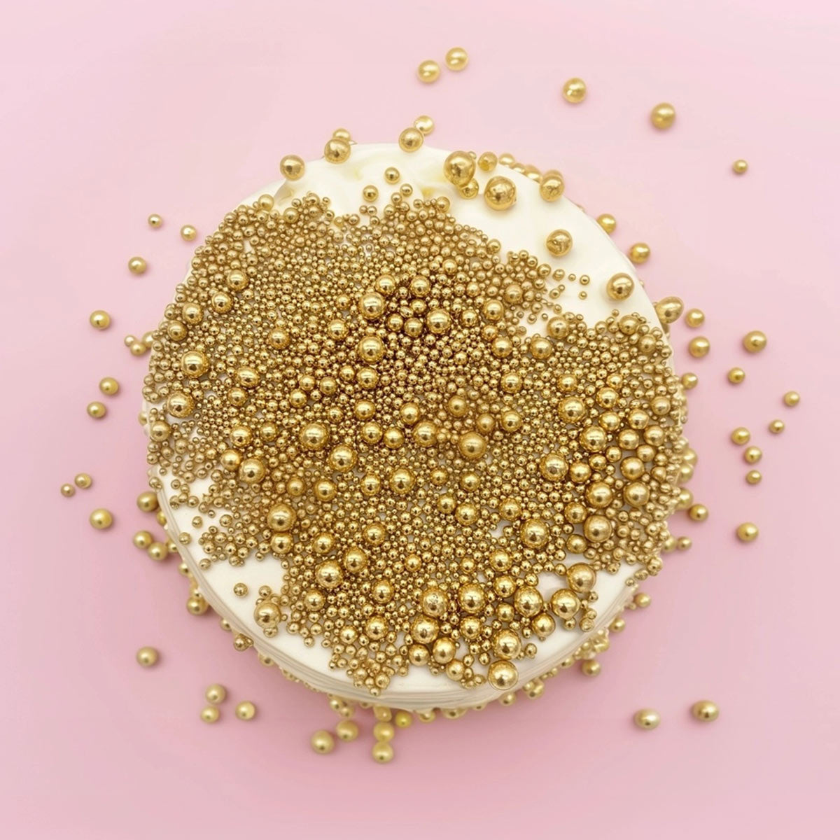 SHINY GOLD BUBBLE BUBBLE (65g) Sprinkles - by Sprinks