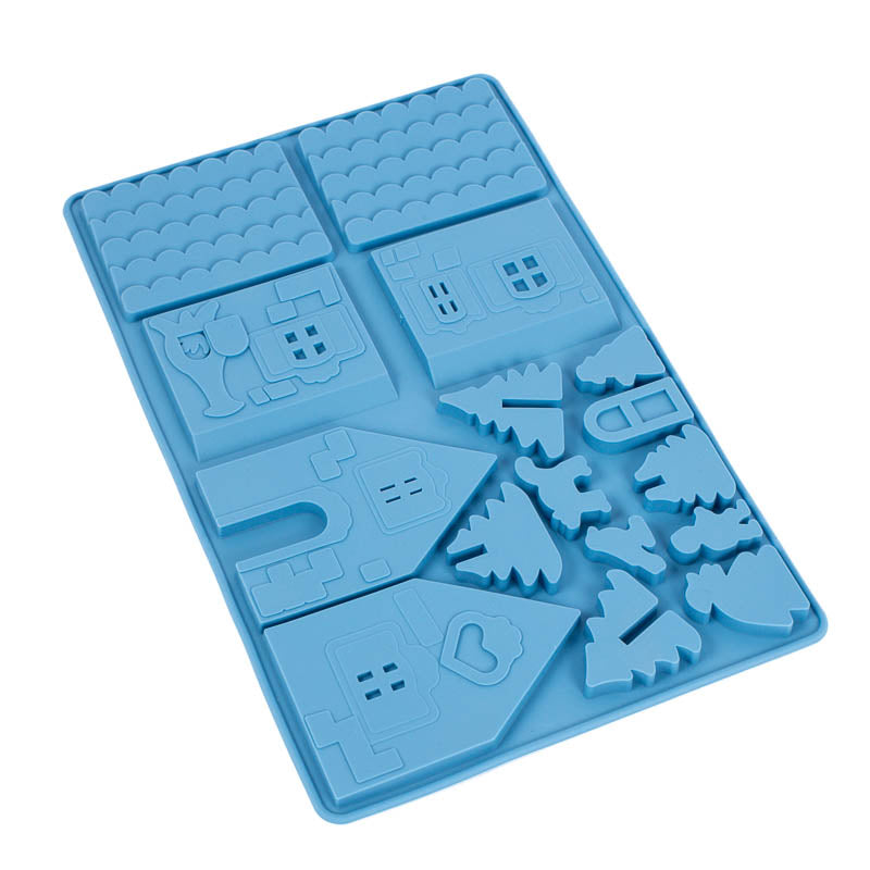 SPRINKS Silicone Mould - GINGERBREAD HOUSE