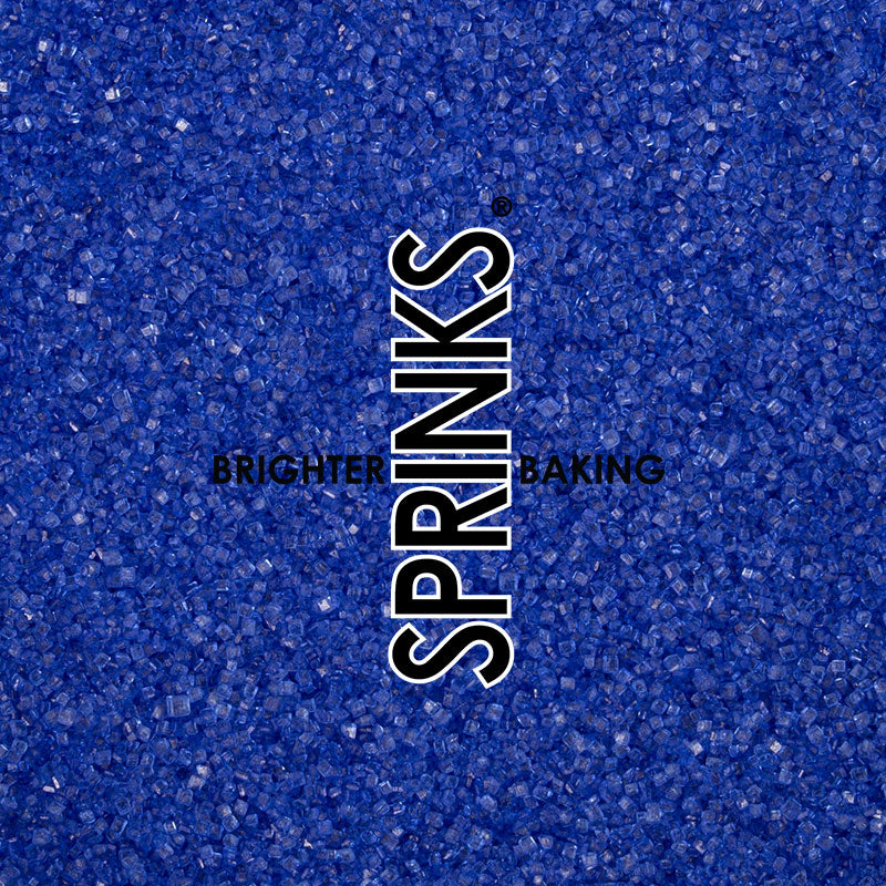 500g ROYAL BLUE Sanding Sugar - by Sprinks