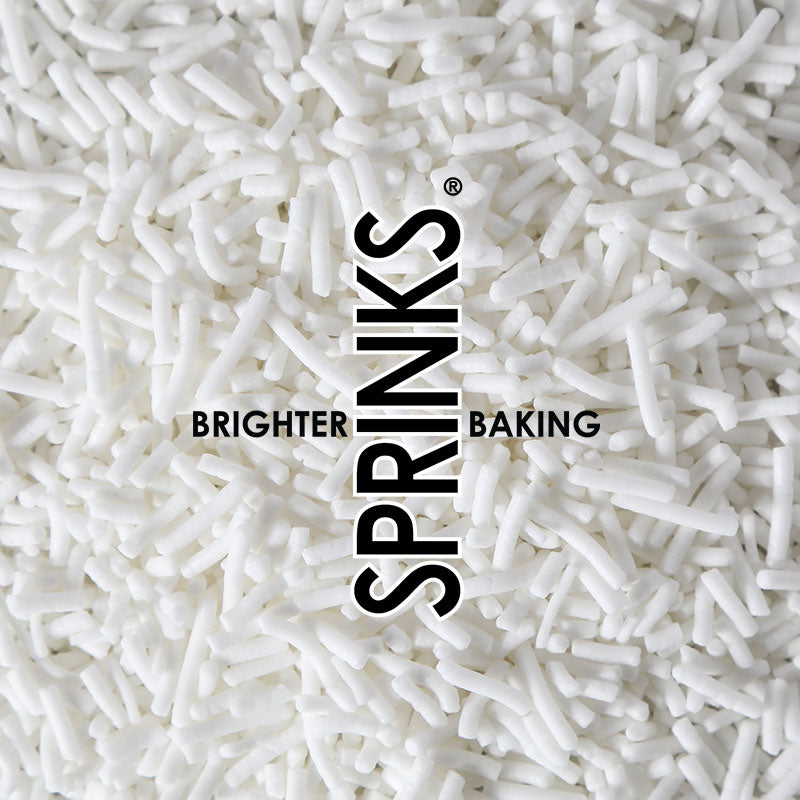 Jimmies 1mm WHITE (55g) - by Sprinks