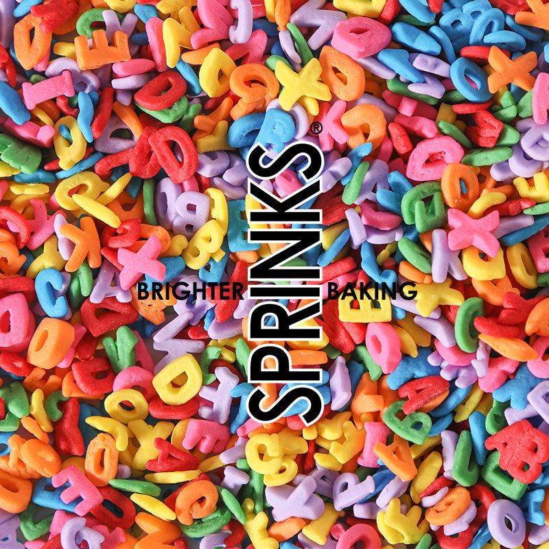 MIXED ALPHABET Sprinkles (55g) - by Sprinks