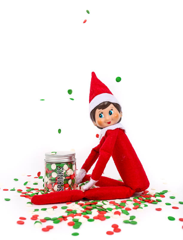 HOLLY JOLLY CHRISTMAS Sprinkles (60g) - by Sprinks