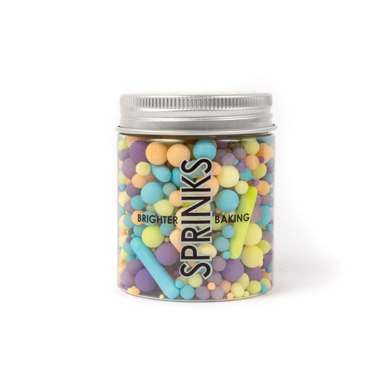 BUBBLE & BOUNCE PASTEL POP (75g) Sprinkles - by Sprinks