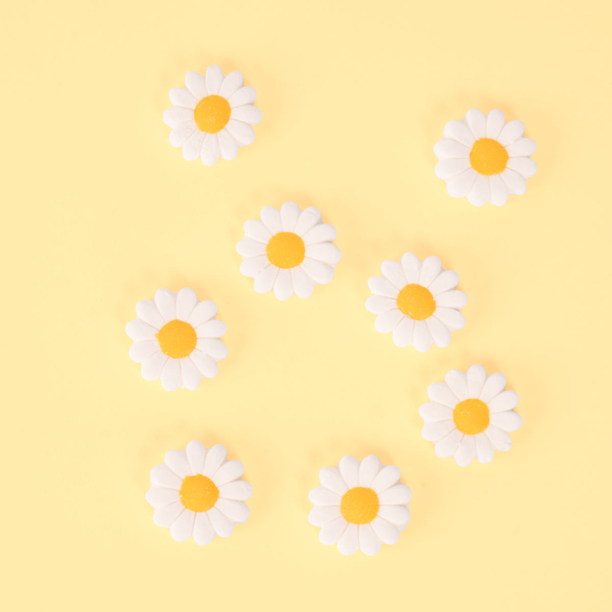 SPRINKS Icing Decorations - DAISY (8 pieces)