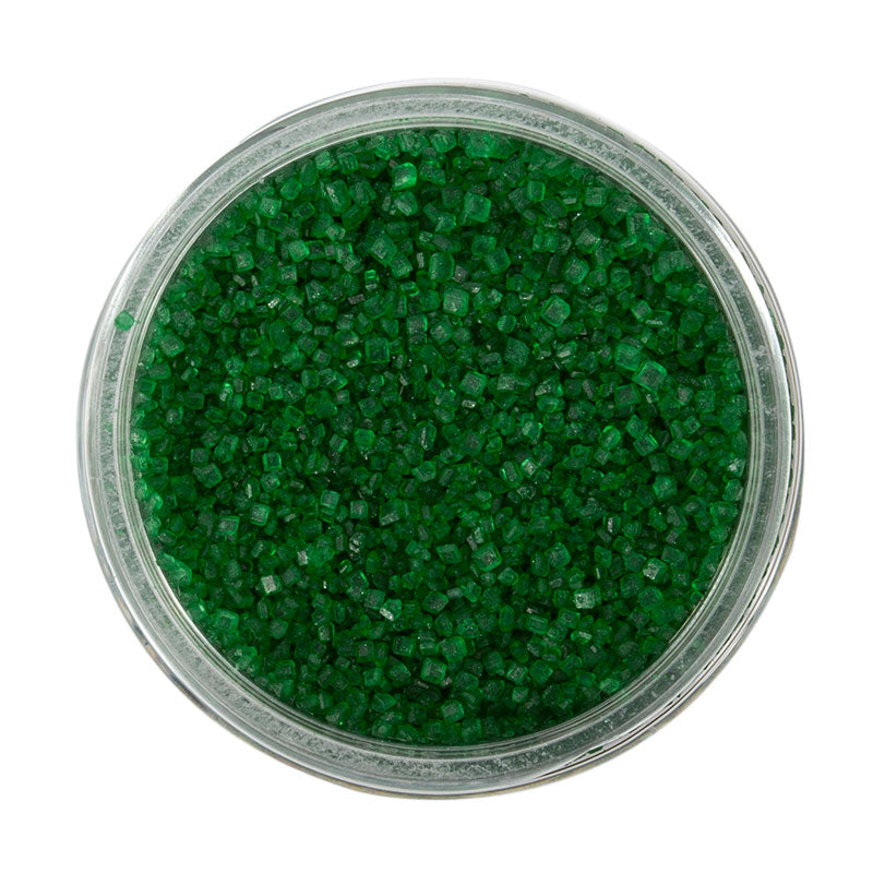 500g GREEN Sanding Sugar - by Sprinks