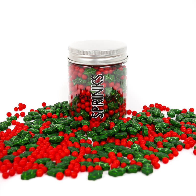 DECK THE HALLS Sprinkles (80g) - by Sprinks