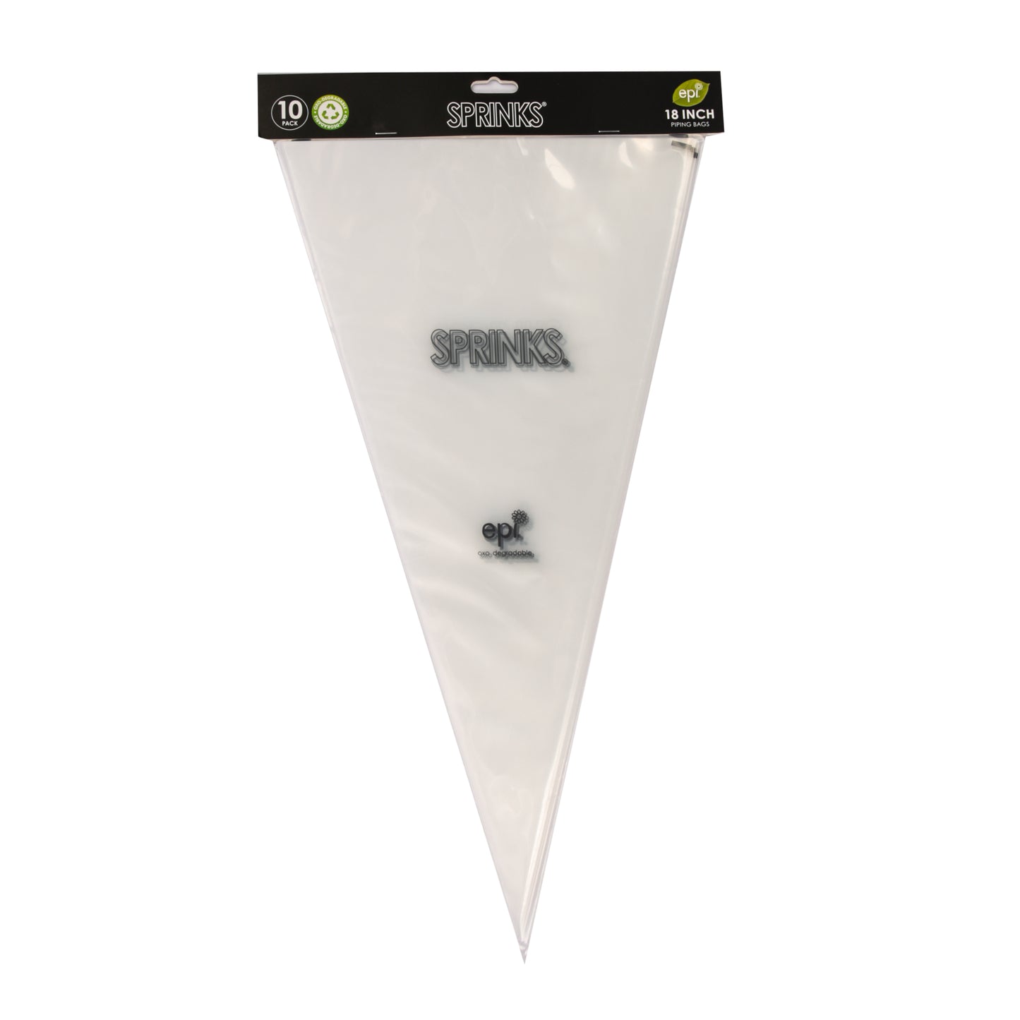 18" DEGRADABLE Piping Bags (Pack of 10) - by Sprinks