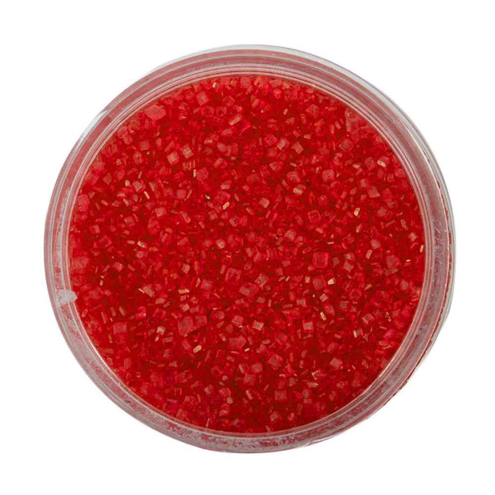 500g RED Sanding Sugar - by Sprinks
