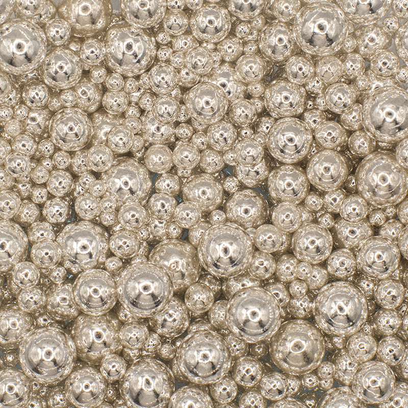 500g SILVER BUBBLE BUBBLE Sprinkles - by Sprinks