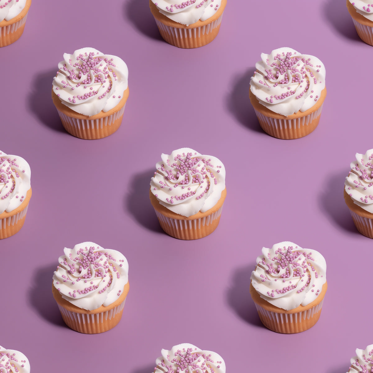 500g PASTEL LILAC Nonpareils - by Sprinks