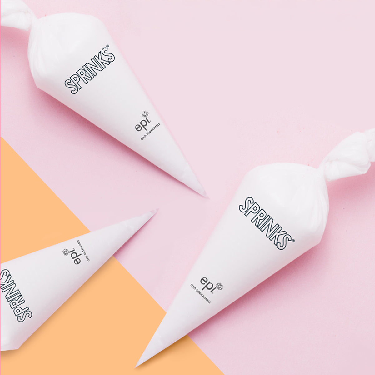 12" DEGRADABLE Piping Bags (Pack of 10) - by Sprinks
