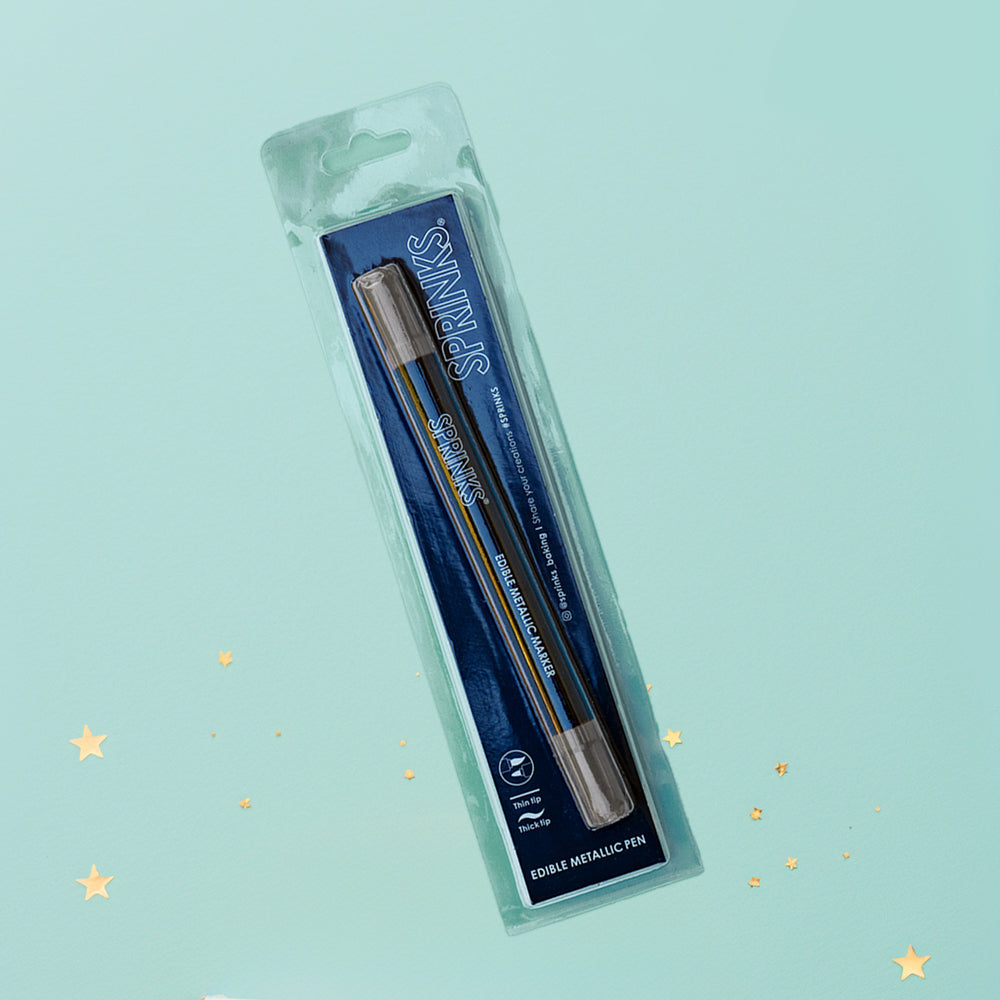 SPRINKS Edible Metallic Pen - GUNMETAL