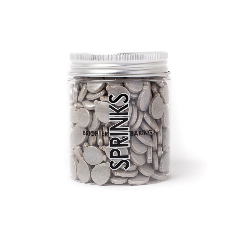 SILVER Balloons (75g) - by Sprinks