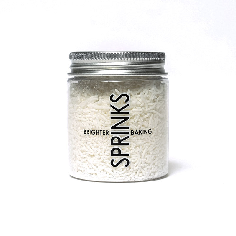 Jimmies 1mm WHITE (55g) - by Sprinks