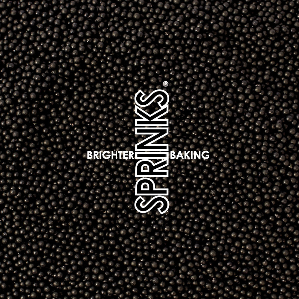 Nonpareils BLACK (65g) - by Sprinks