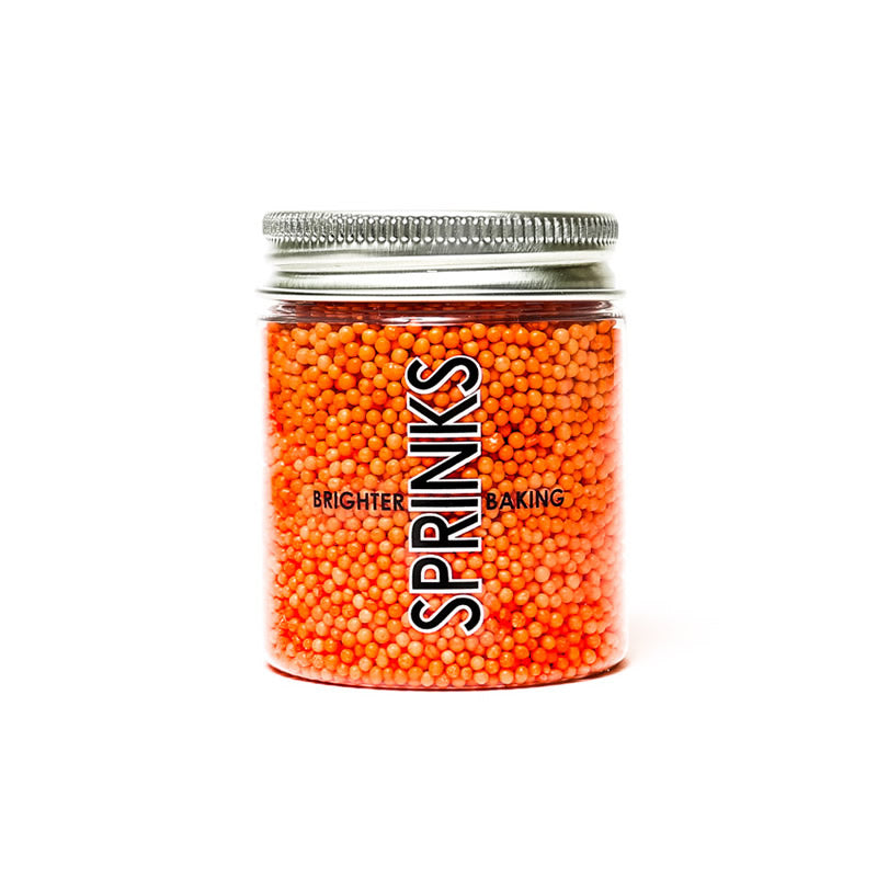 Nonpareils ORANGE (70g) - by Sprinks