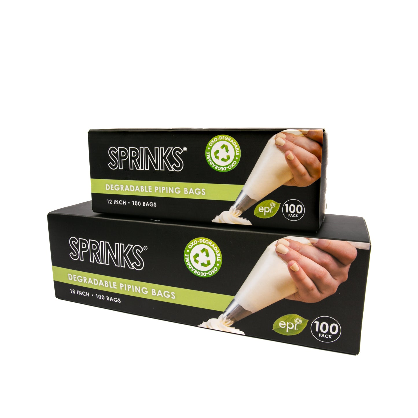 12" DEGRADABLE Piping Bags (Pack of 100) - by Sprinks