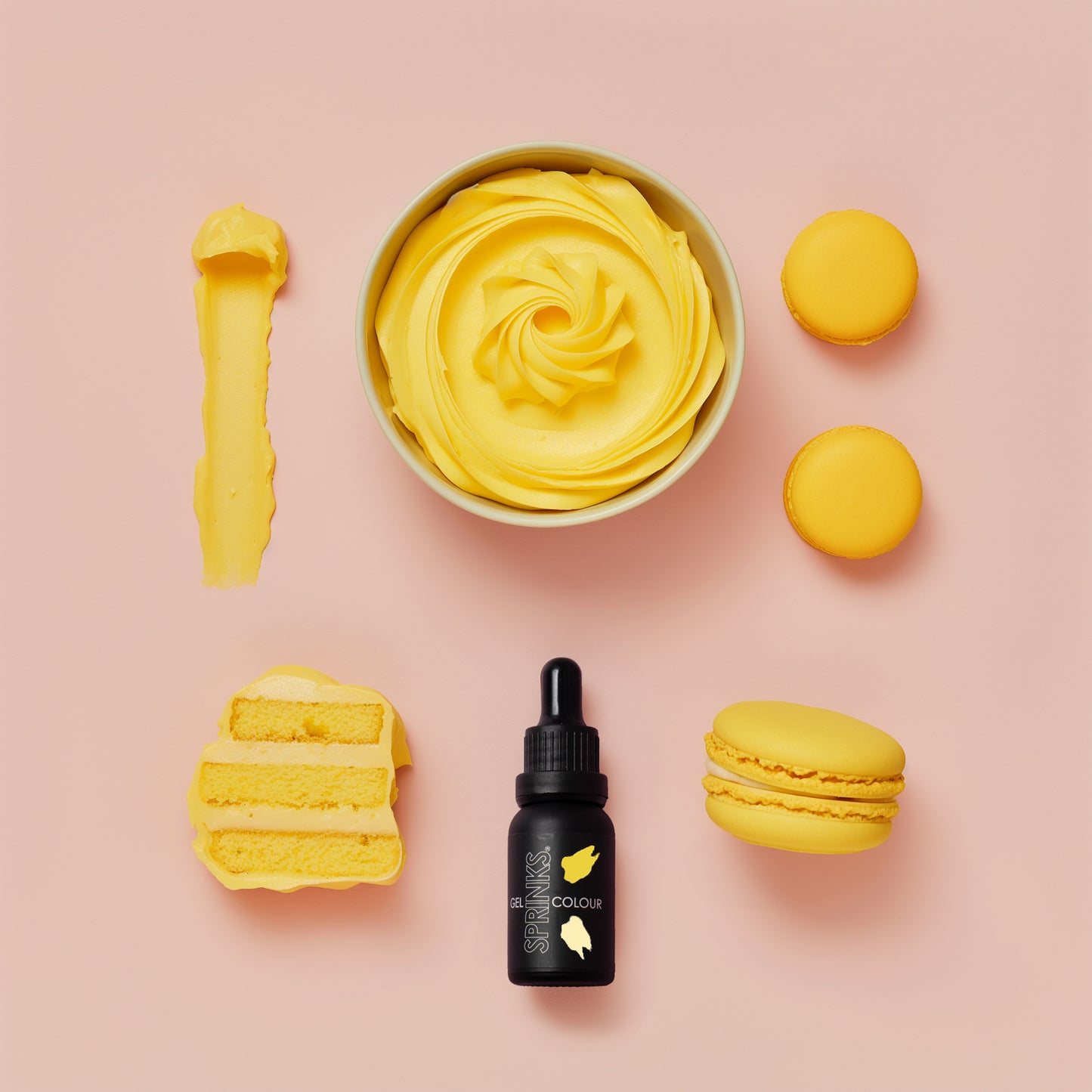 Sprinks CHICK YELLOW Gel Colour (15ml)**