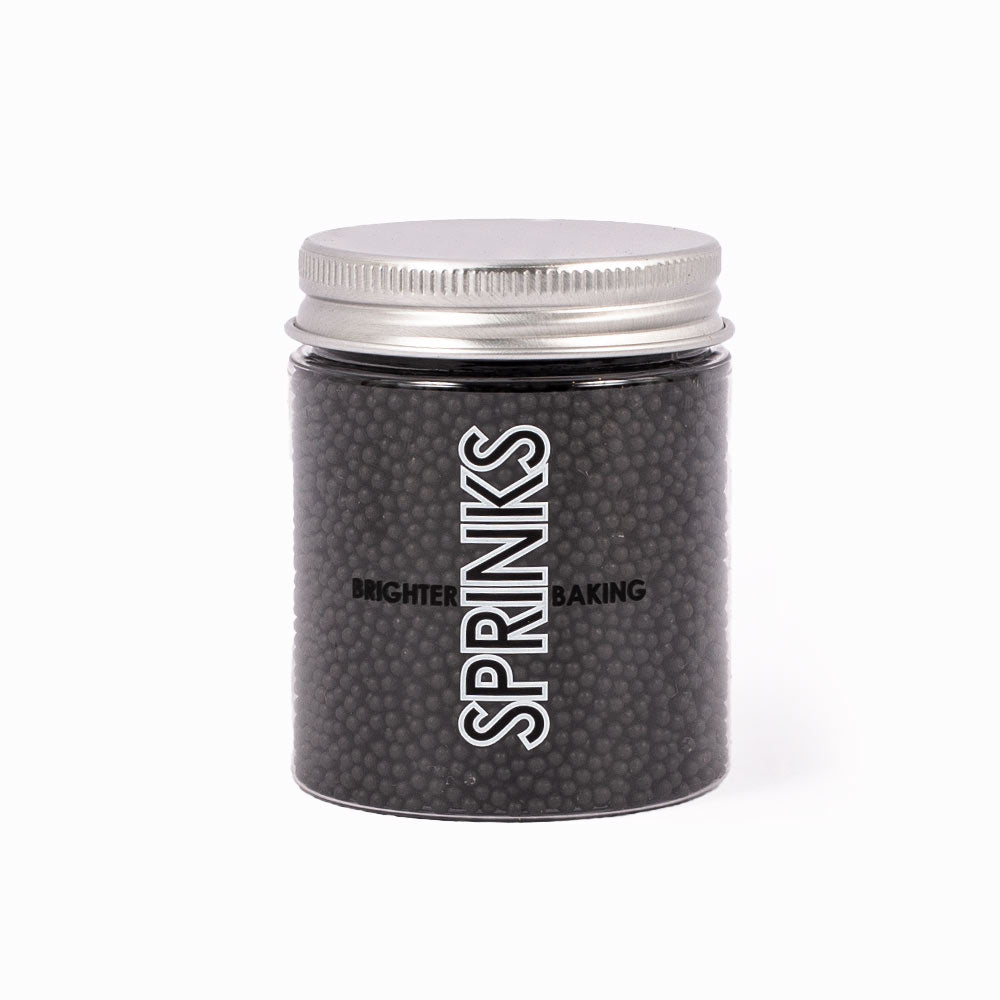Nonpareils BLACK (65g) - by Sprinks