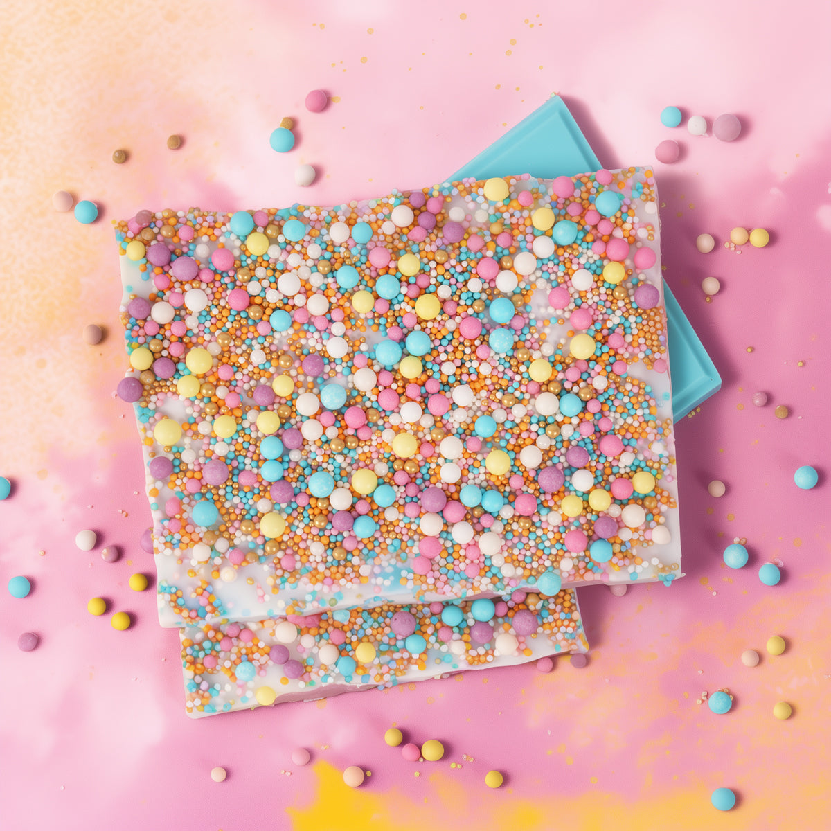 500g PASTEL & GOLD BUBBLE BUBBLE Sprinkles - by Sprinks