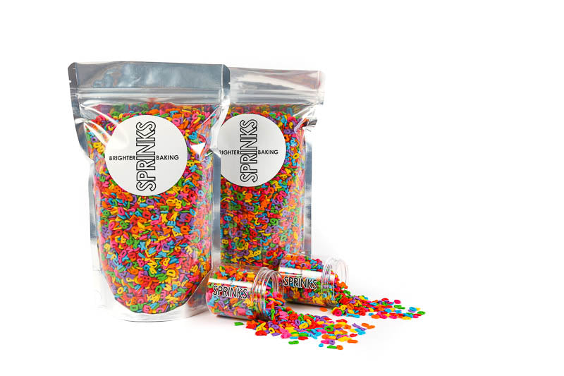 MIXED NUMBERS Sprinkles (55g) - by Sprinks