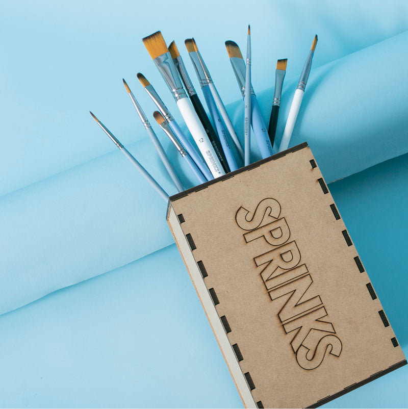SPRINKS Angular Flat Brush #4