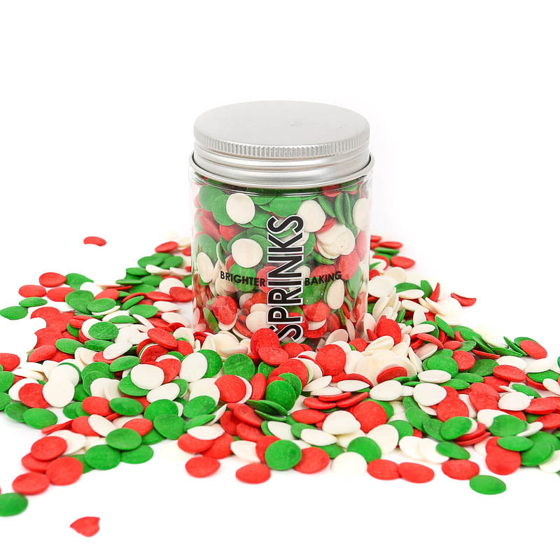HOLLY JOLLY CHRISTMAS Sprinkles (60g) - by Sprinks