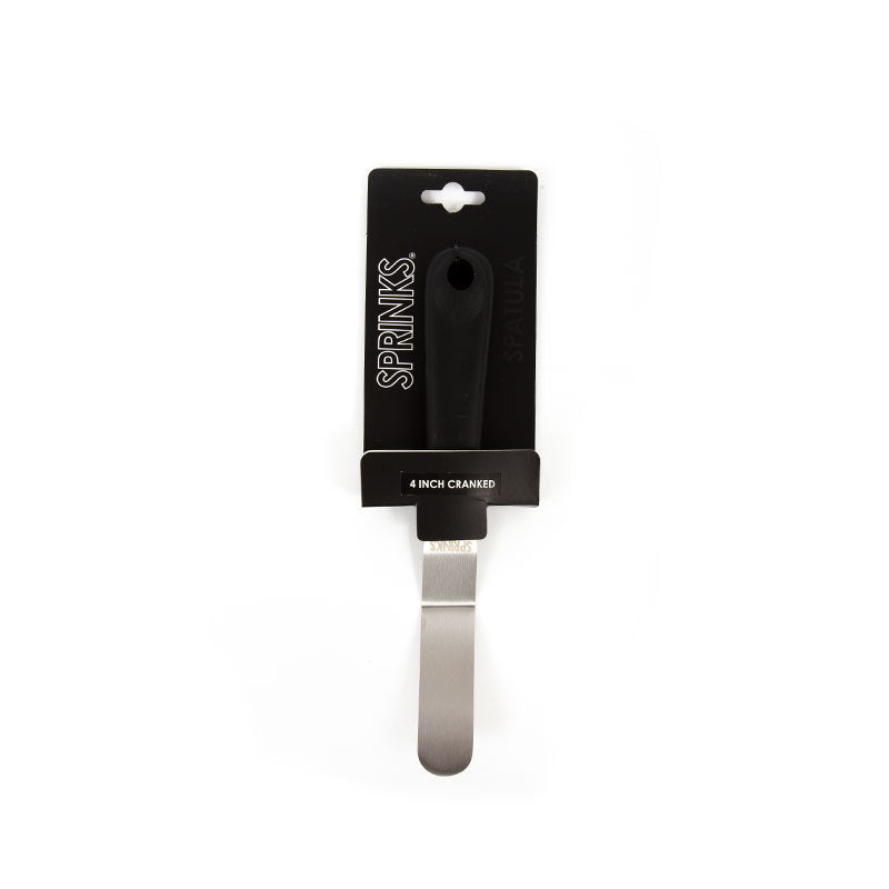 SPRINKS Stainless Steel CRANKED Spatula - 4" / 11cm
