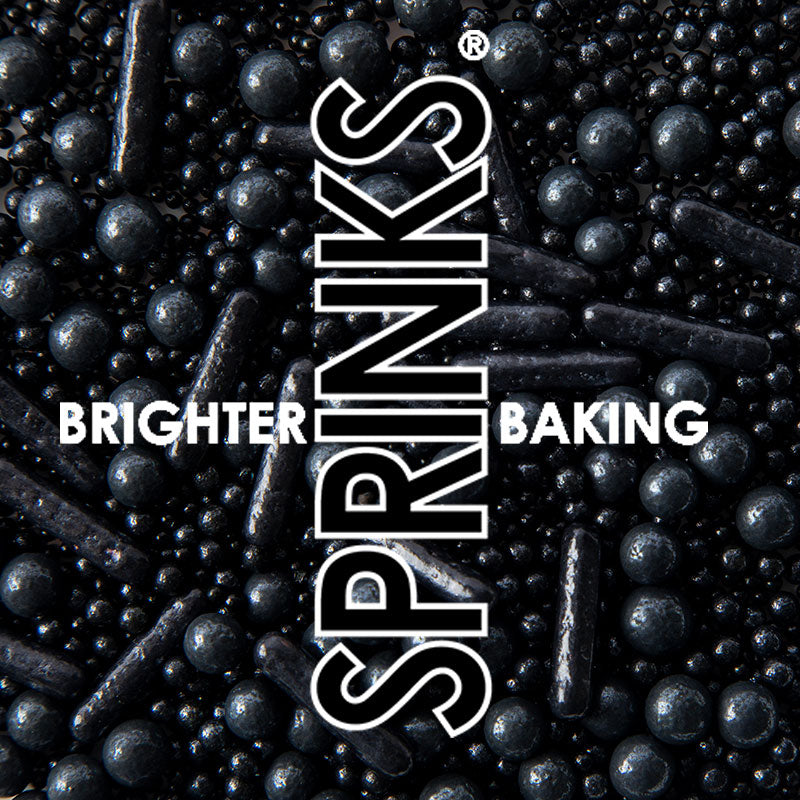 BUBBLE & BOUNCE BLACK (75g) Sprinkles - by Sprinks