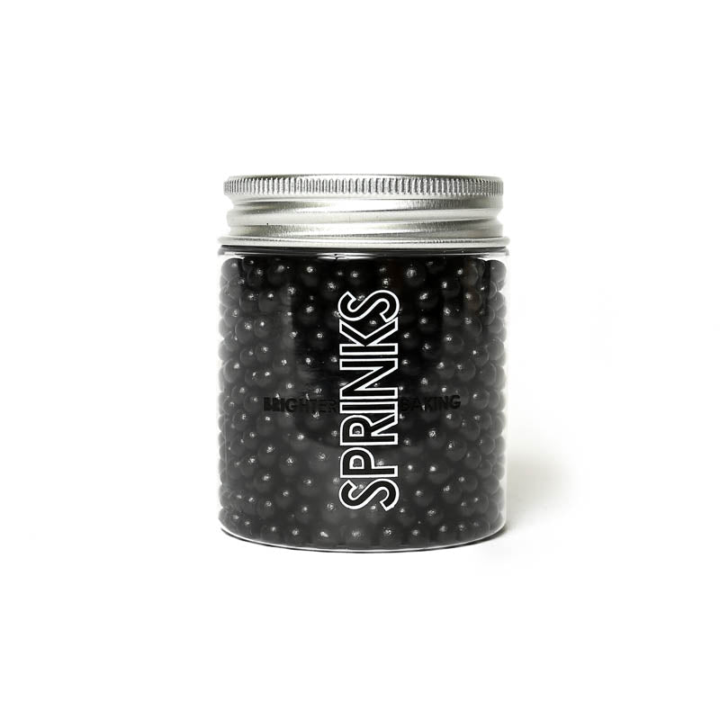 Cachous BLACK 4mm (75g) - by Sprinks