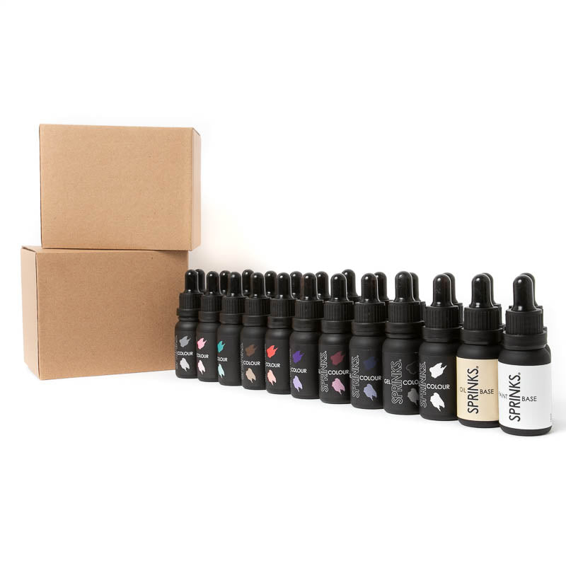 STARTER SET Sprinks Gel Colours - 24 Bottles (15ml)**