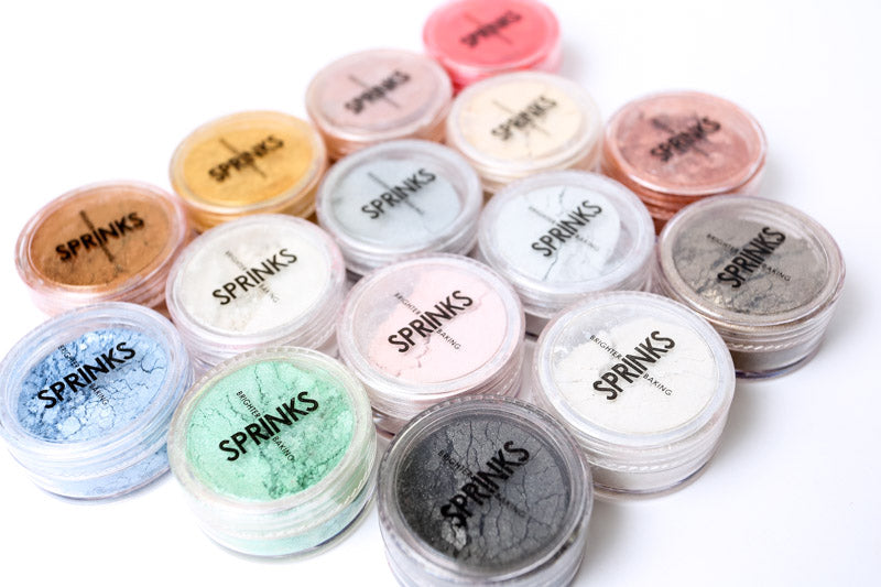 PEARL WHITE Lustre Dust (10ml) - Sprinks