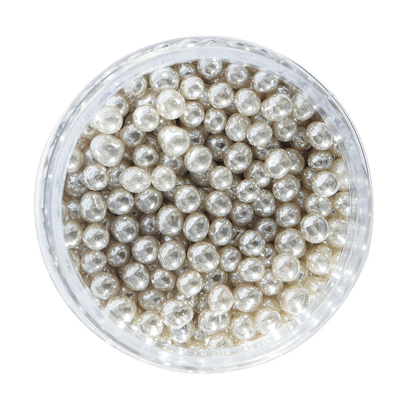 Cachous SILVER 4mm (85g) - by Sprinks