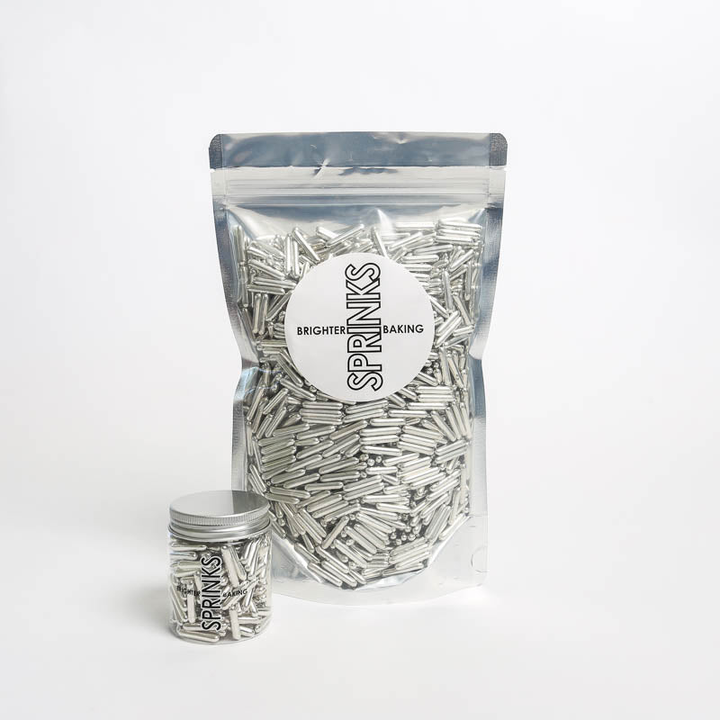 500g SILVER Rods - by Sprinks