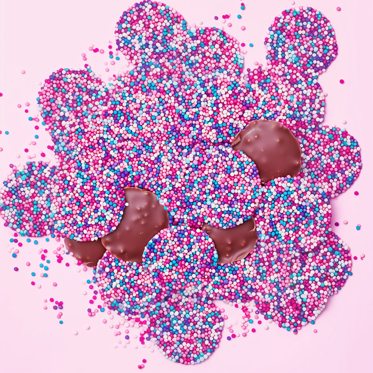 500g BUBBLE ME HAPPY Nonpareils - by Sprinks