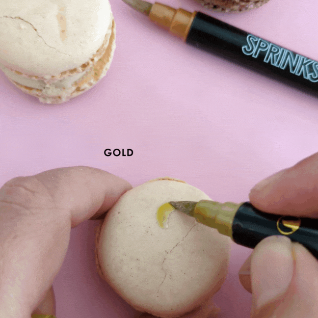 SPRINKS Edible Metallic Pen - GOLD