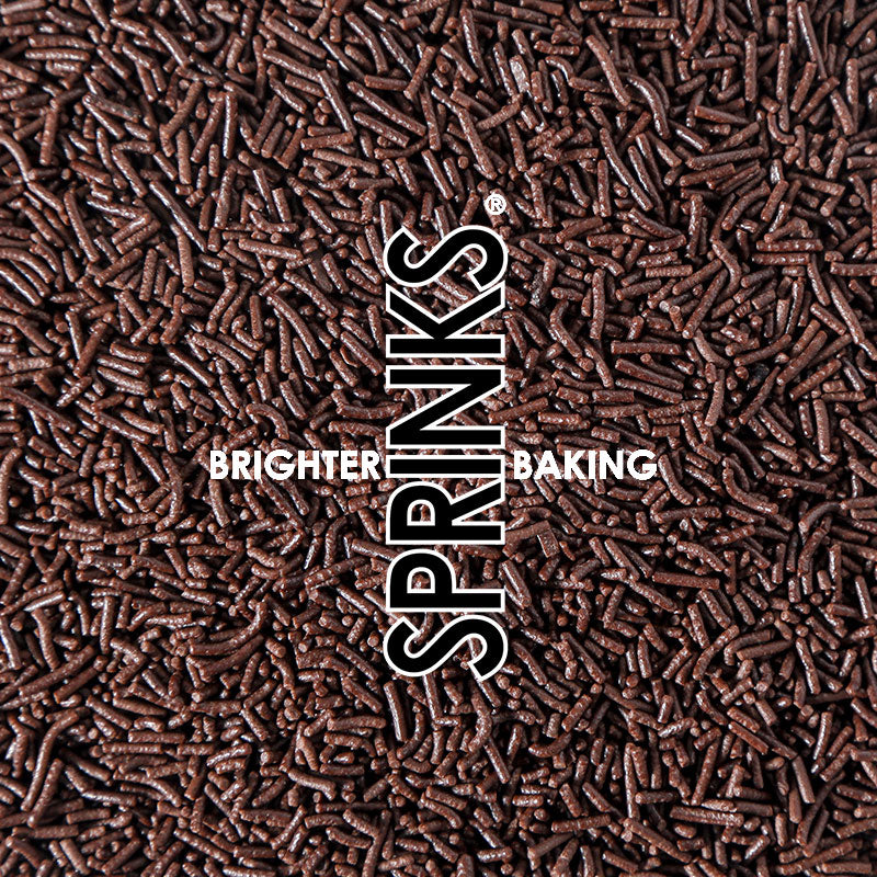 Jimmies 1mm CHOCOLATE (60g) - by Sprinks
