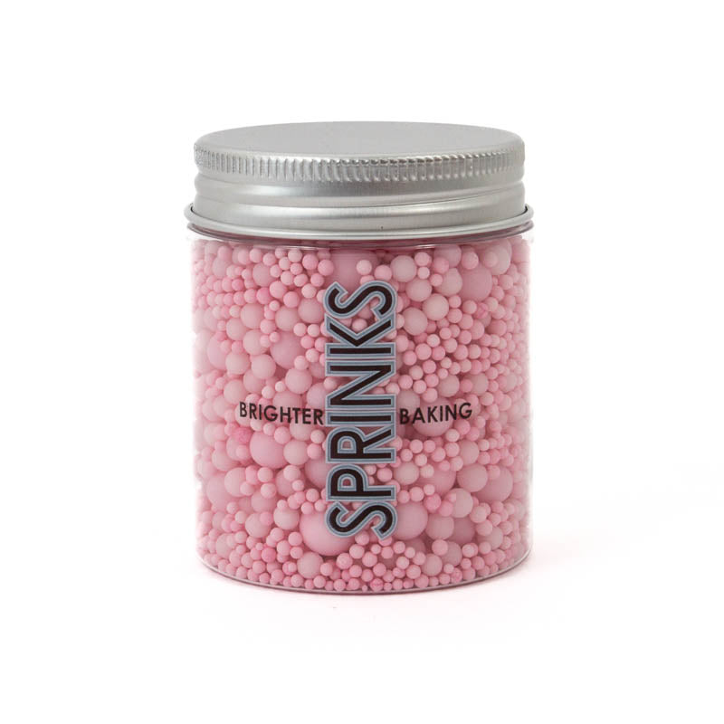 PASTEL PINK BUBBLE BUBBLE (75g) Sprinkles - by Sprinks